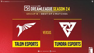 Bahasa ID Tundra VS Talon  Group Stage Bo2  DreamLeague S2Dreamocell [upl. by Felipe]