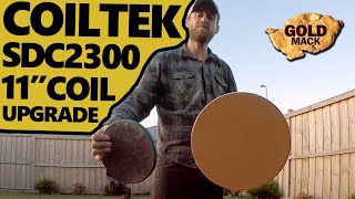 How to upgrade the SDC 2300 with a Coiltek Gold Extreme coil to find gold deeper [upl. by Rollet388]