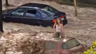 Espagne Une tempête qui a marqué les esprits [upl. by Noirb977]