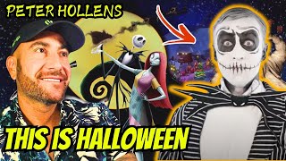 Peter Hollens  quotThis is Halloweenquot w Special Guests  FIRST TIME REACTION [upl. by Kendre]