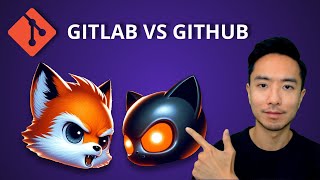 Git Gitlab vs Github [upl. by Ronald]