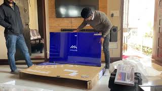 Iffalcon 55inch LED TV company ￼ unboxing full video TCL Led TV [upl. by Sessylu248]