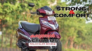 Activa 125 malayalam Review viral trending twowheeler automobile bikehonda [upl. by Elocan]