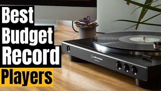 Best Budget Record Players 2024 Upgrade Your Vinyl Listening Experience [upl. by Lyell937]