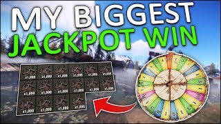 16000 SCRAP JACKPOT at the BANDIT CAMP CASINO  Rust Solo 5 [upl. by Kissner]