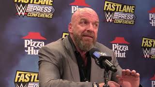 Triple H Comments On Edge Adam Copeland Leaving WWE and Signing With AEW [upl. by Urson831]