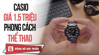 Review đồng hồ CASIO HDC7001AVDF giá chỉ dưới 2 triệu [upl. by Lyda317]