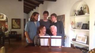 Dick Van Dyke and the Vantastix sing the quotAll in the Familyquot theme [upl. by Gamali]