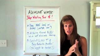 Alkaline Water Dont Waste Your Money [upl. by Ylurt]