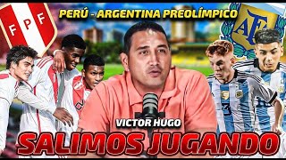 SALIMOS JUGANDO  EP2  PERÚ VS ARGENTINA  PREOLÍMPICO [upl. by Enirtak]