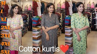 cotton kurtis ❤️ M to5XL SFstorebyAthira fashion newvideo onlineshopping plussize viral [upl. by Reamy792]