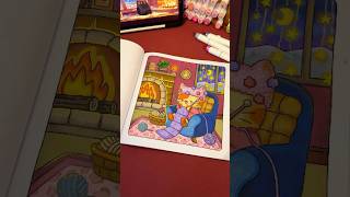 Cozy Knitting by Vivi Tinta coloring coloringbook coloringbooks [upl. by Lanfri]