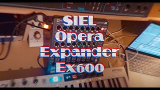 SIEL OperaDk600 Expander EX600  HD Demo 1985 [upl. by Oeflein]