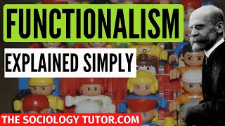 Functionalist Theory A Level Sociology [upl. by Geoffry533]