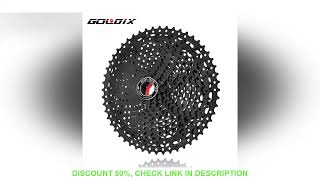 GOLDIX Black MTB Cassete 89101112 Speed 4042465050T K7 89101112v Bicycle Freewheel Bicyc [upl. by Whale658]