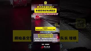 男子開車撞樹當場身亡，警方調查發現竟是團夥作案！｜河南 ｜事故 ｜保險 ｜佛山Street｜資訊 [upl. by Repsihw612]