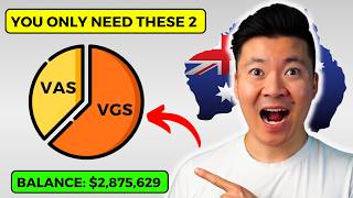 Simple 2 Fund Investment Portfolio for Australians  VAS  VGS [upl. by Ulane]