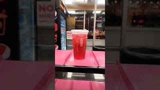 Dunkin Donuts Berry Burst Sparkd Energy Drink DunkinDonuts MonsterEnergy alidunkinart [upl. by Burger]