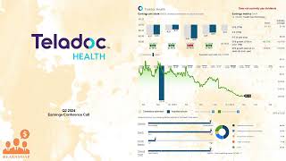 TDOC Teladoc Health Q2 2024 Earnings Conference Call [upl. by Anuala981]