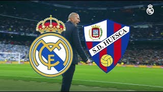 Real Madrid vs Huesca  3  2 [upl. by Enelez]