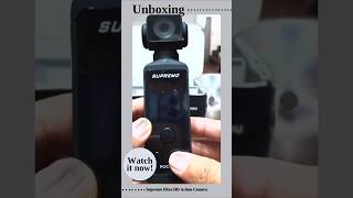 Unboxing Supremo Ultra HD Pocket Action Camera  Shopee [upl. by Temhem]