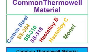 Thermowell Material [upl. by Abdella321]