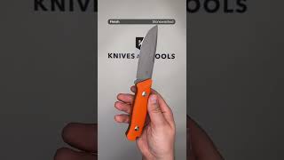 Fox Knives Rifle Windage FX 661 OR Orange G10 fixed knife Raven Knives design [upl. by Zaneski892]