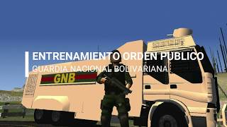 Entrenamiento de Orden Publico  GNB  Clan FANB en SAMP [upl. by Aicxela386]