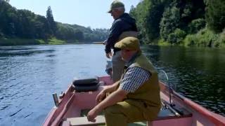 Salmon fishing on the River Tay at Cargill [upl. by Conte122]