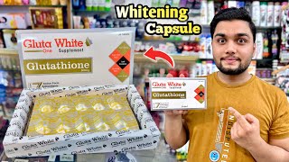 Gluta White Capsule Review  Skin Whitening Capsule  Whitening Tablets [upl. by Eleen689]