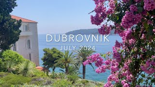 DUBROVNIK CROATIA VLOG 2024  3 Days Exploring the Old Town City Walls and Beautiful Beaches [upl. by Bren215]