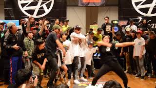 Queen Twiggz vs Lady Twiggz｜LADYS TOURNAMENT FINAL｜KING OF BUCK 8｜20171210 [upl. by Karlee]