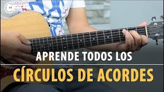 Aprende a tocar TODOS LOS CÍRCULOS DE ACORDES en solo 10 MINUTOS [upl. by Lory]