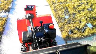 Ariens 524 Snowblower wTecumseh Engine [upl. by Lleinnad]