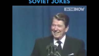 Ronald Reagan Jokes about Communism [upl. by Dloniger533]