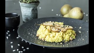 Vegan Kerst Risotto amp Gebakken Peer [upl. by Amara]