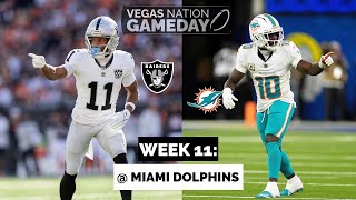 Business Trip to Miami  Vegas Nation Gameday Week 11 [upl. by Warms109]