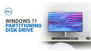 How to Partition a Hard Disk Drive in Windows 11 Official Dell Tech Support [upl. by Arabella934]