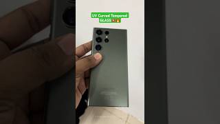 💥S23 Ultra UV Tempered Glass🔥 shortsfeed shorts short viralvideo trending [upl. by Eignav]