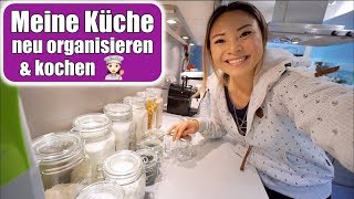 Neue Küchenorganisation 👩🏻‍🍳 Claras Hausaufgaben  Ordnung schaffen  Familienleben  Mamiseelen [upl. by Yeloc256]