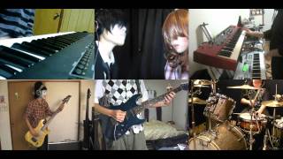 HDnichijou OP Hyadain no Kakakata☆KataomoiC Band cover [upl. by Sachsse]