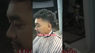 Mid Taper Fade haircut midtaperfade barbershop [upl. by Assilana]