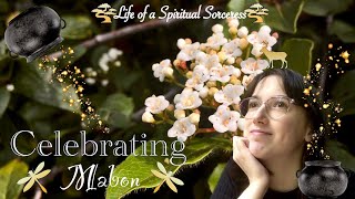 Celebrating Mabon  Preparing for the Autumn Equinox  Mini Altar Tour  Witchy Vlog 11 🍁 [upl. by Fleda]