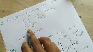 Change of order of integration in hindi  problem 2  Multiple Integral [upl. by Nhguaval369]