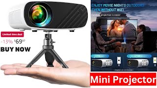 Top Mini Projector for iPhone 2024  Review [upl. by Nerag944]