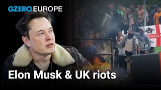 UK farright riots and Elon Musks role  Europe In 60 [upl. by Leeke400]