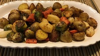 VEGETALES AL HORNO DELICIOSA RECETA [upl. by Drolyag]