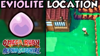 WhereHow to find Eviolite in Pokemon Omega Ruby and Alpha Sapphire [upl. by Hueston]