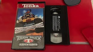 Opening To Tonka Tough Truck Adventures The Biggest Show On Wheels 2004 VHS Side Label 509 [upl. by Submuloc]