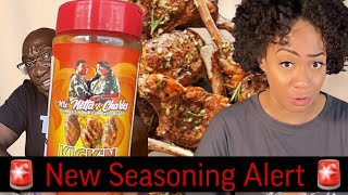 Becoming an At Home Chef Mrs Netta Announces New Seasoning Line While Frying Lamb Chops [upl. by Samtsirhc]